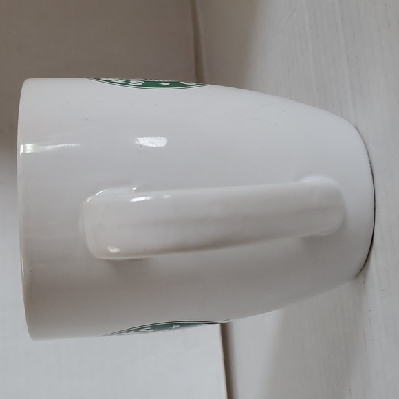 2007 Starbucks Cup Mug Coffee Tea Cocoa Hot 12.4 Fluid Ounces White Ceramic - Picture 4 of 10